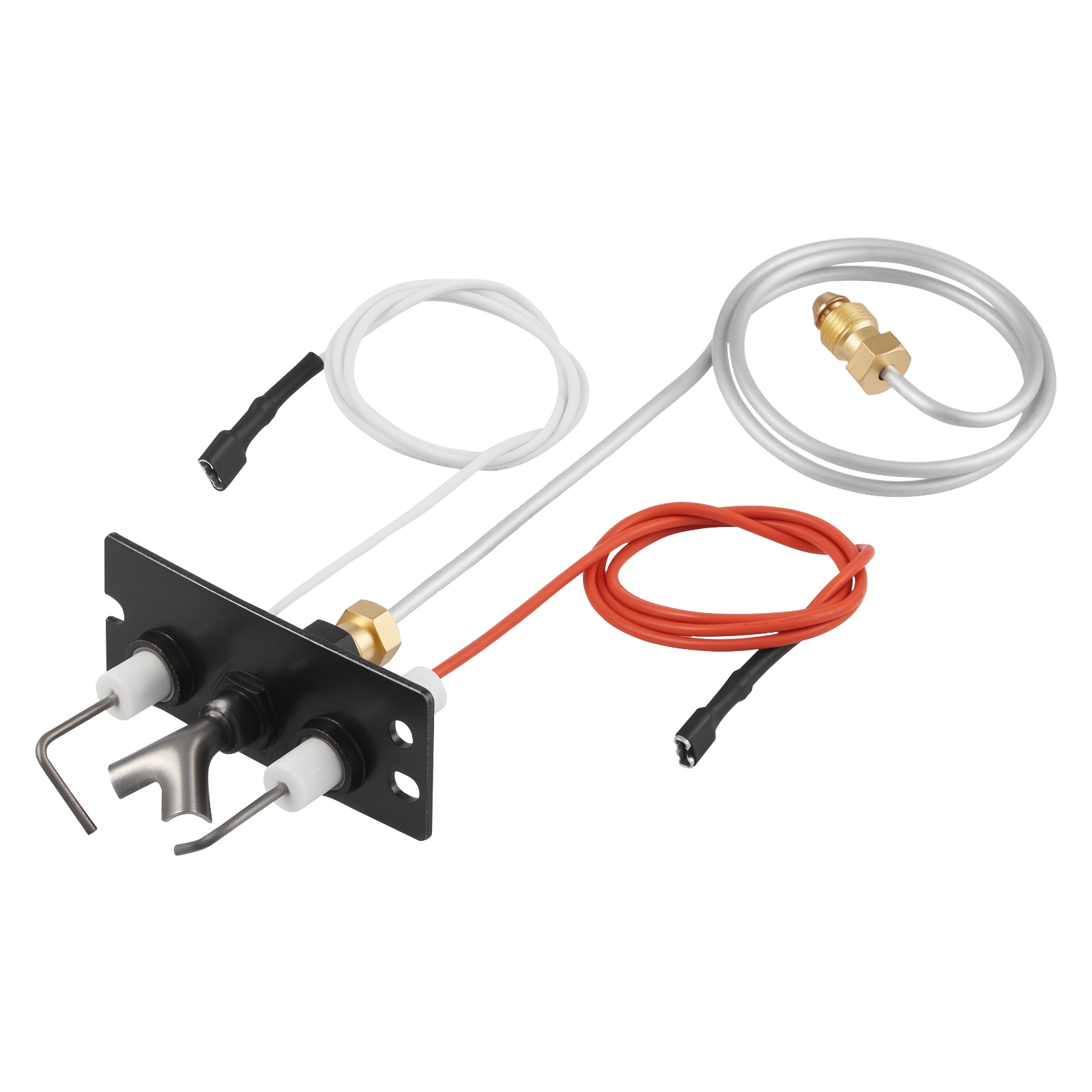 Gas Pilot Assembly, OE 2090-012, 2198-012, SRV2090-012 Fireplace Gas Pilot Assembly, Natural Gas Ignition Replacement, Fit Heatilator, Heat & Glo, Quadra-Fire, Outdoor Lifestyles, Majestic